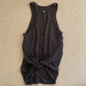 Lululemon razorback tie in back tank top